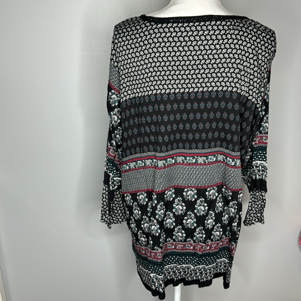 TRIBAL blouse size 2x - Picture 4 of 6